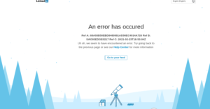 linkedin down